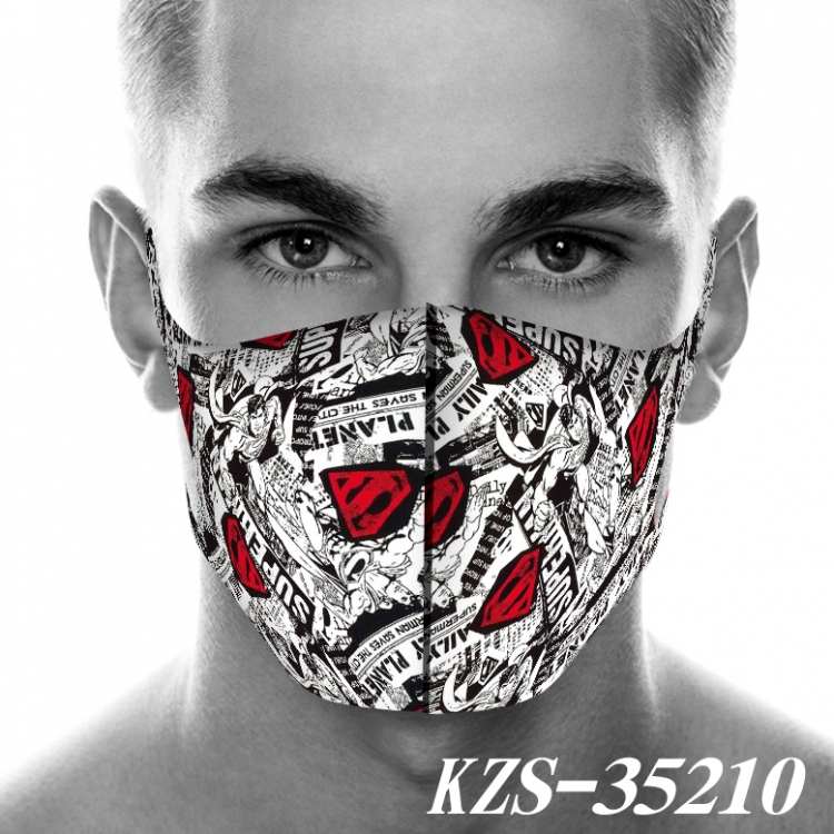 Marvel series 3D digital printing masks price for 5 pcs KZS-35210A