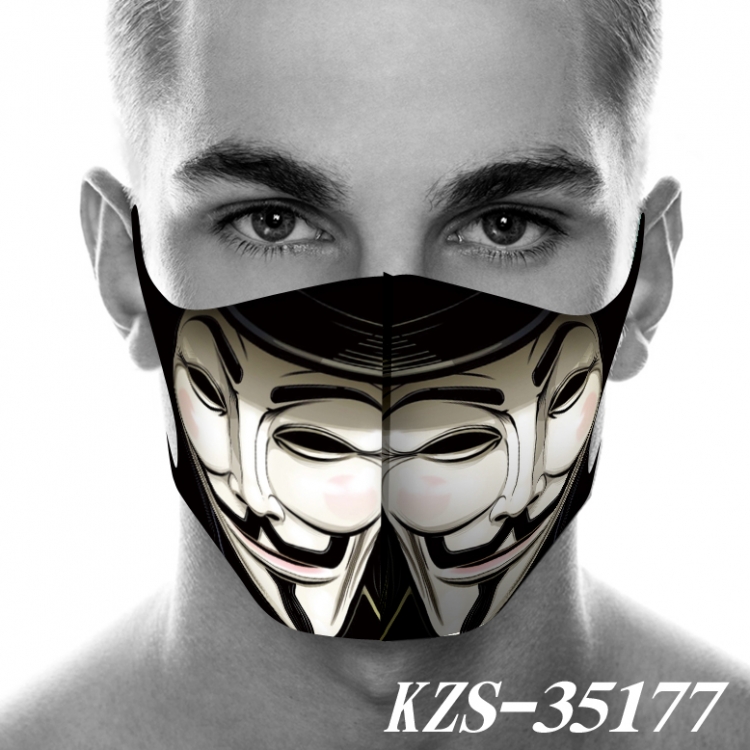 Marvel series 3D digital printing masks price for 5 pcs KZS-35177A