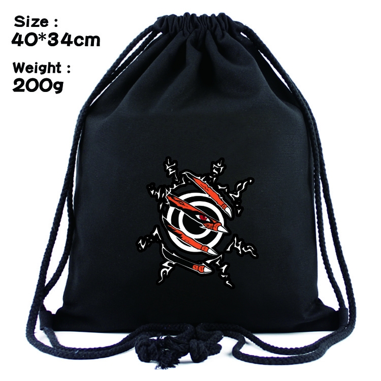 Naruto Anime Drawstring Bags Bundle Backpack    style 3