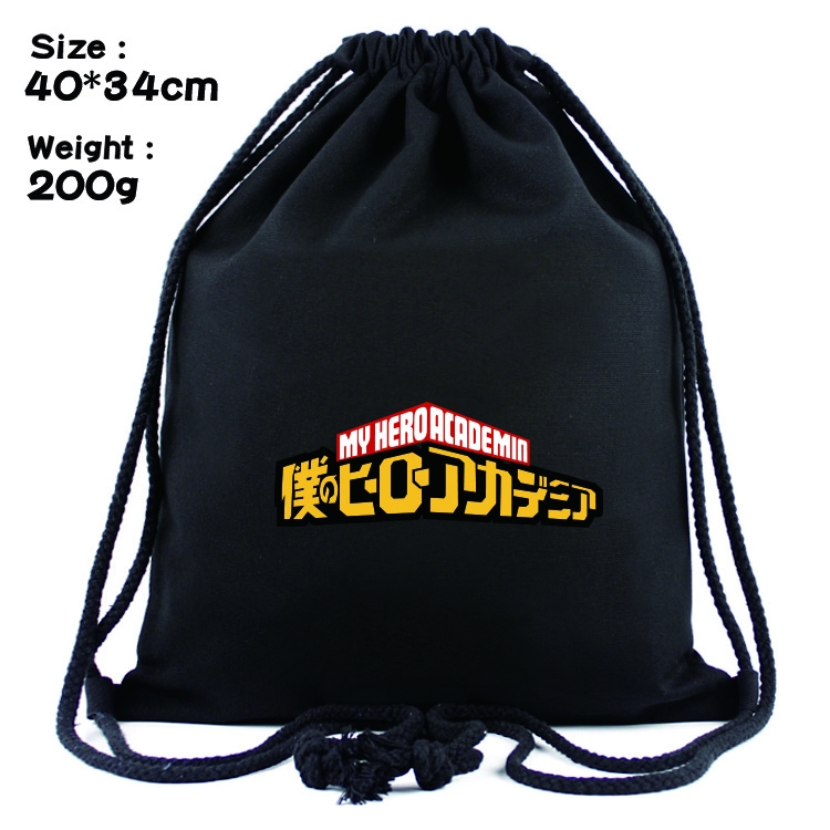 My Hero Academia Anime Drawstring Bags Bundle Backpack  style 1