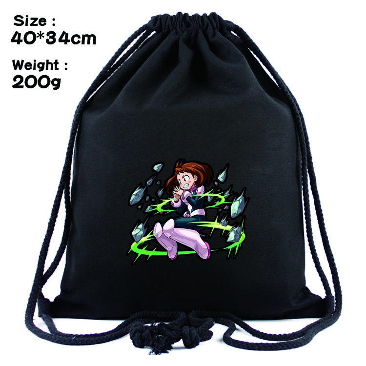 My Hero Academia Anime Drawstring Bags Bundle Backpack  style 6