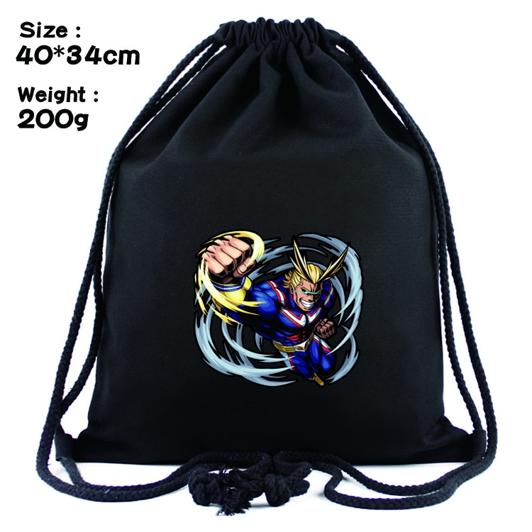 My Hero Academia Anime Drawstring Bags Bundle Backpack  style 2
