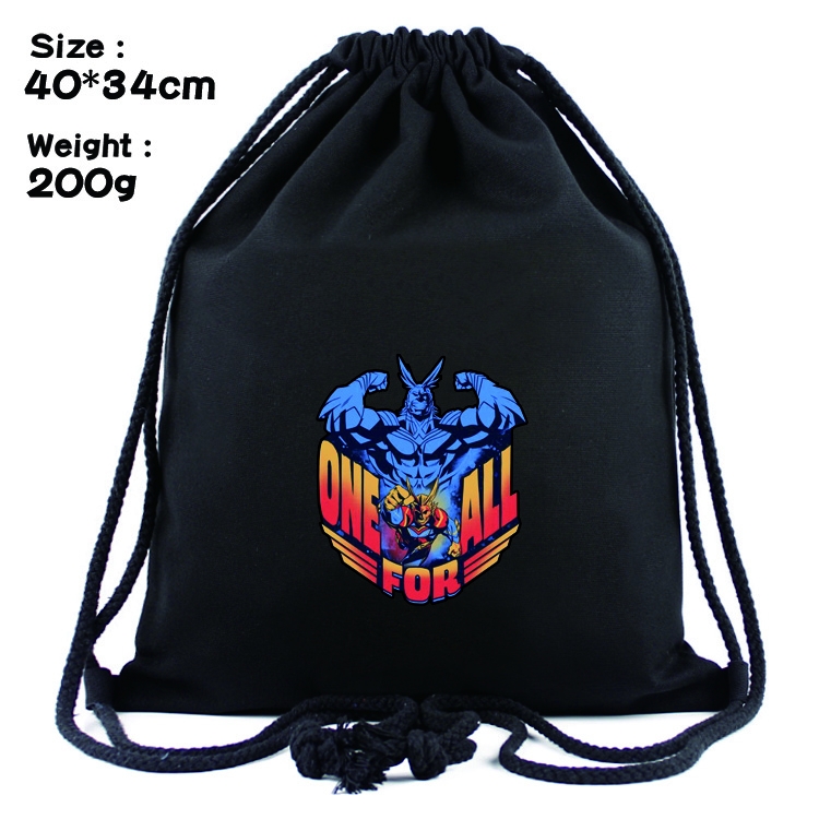 My Hero Academia Anime Drawstring Bags Bundle Backpack  style 9