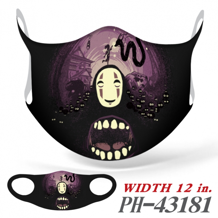 TOTORO  Miyazaki Hayao  Ice silk Cartoon Masks  price for 5 pcs