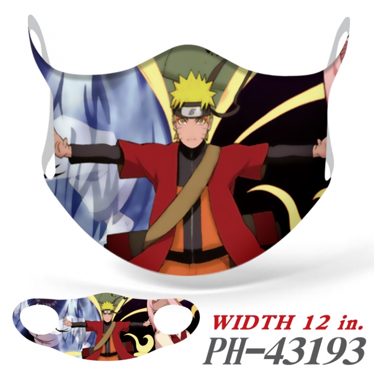 Naruto  Ice silk Cartoon Masks  price for 5 pcs