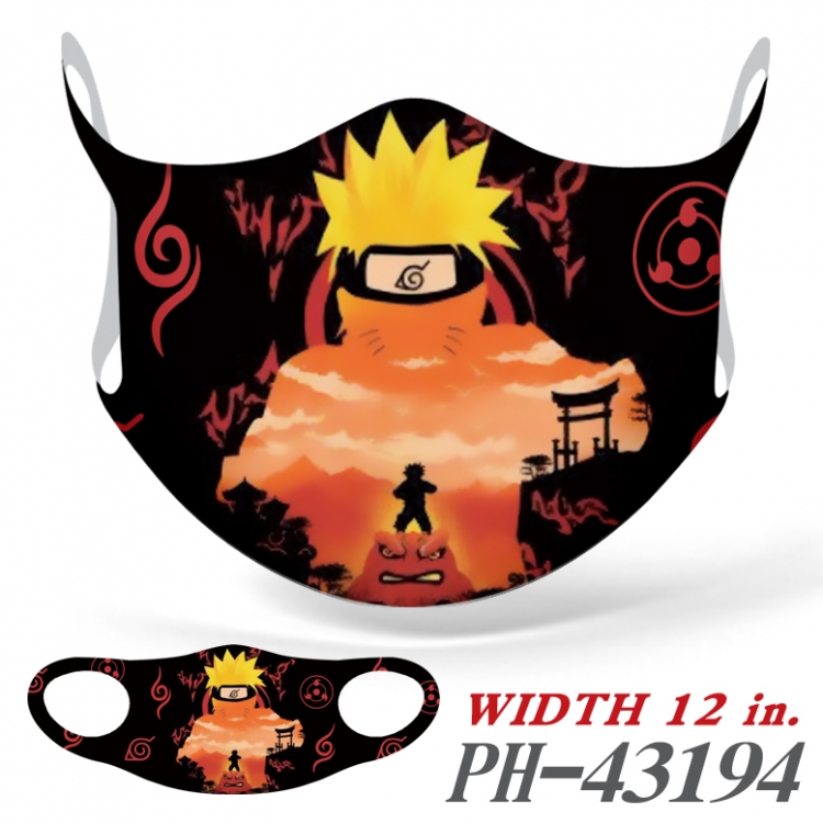 Naruto  Ice silk Cartoon Masks  price for 5 pcs