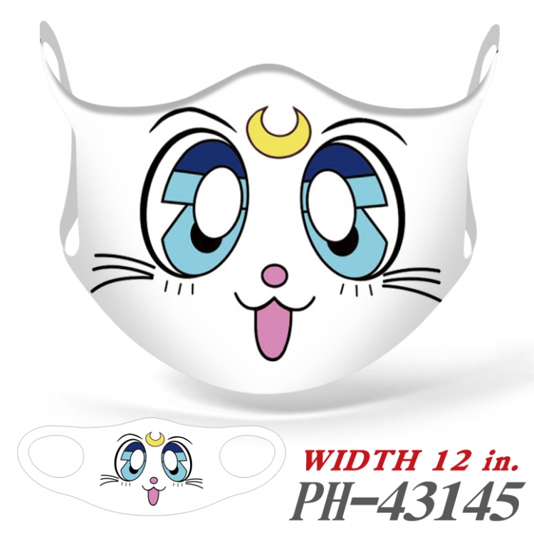 Sailormoon Anime Ice silk  seamless Mask   price for 5 pcs