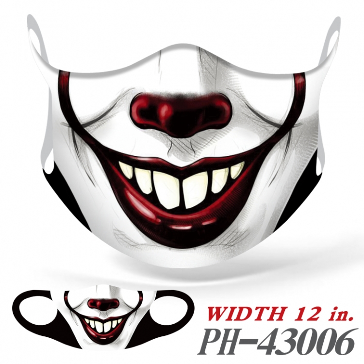 Full color  Anime Ice silk  seamless Mask   price for 5 pcs