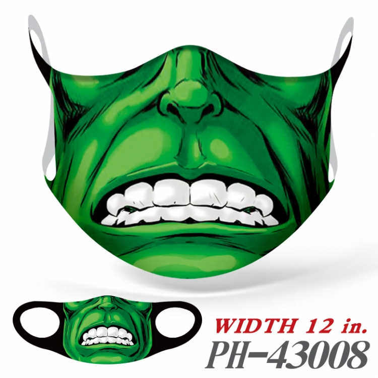 Full color  Anime Ice silk  seamless Mask   price for 5 pcs