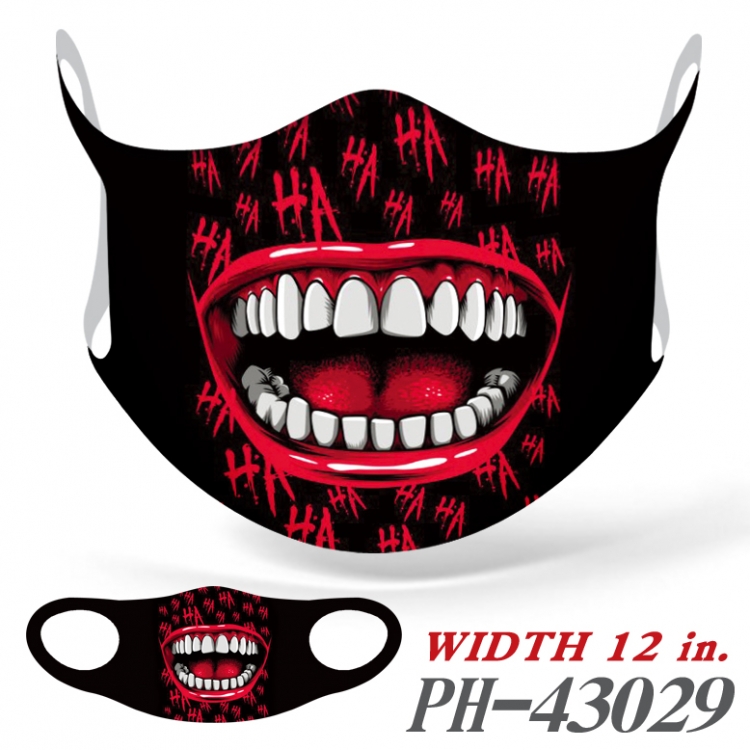 Full color  Anime Ice silk  seamless Mask   price for 5 pcs
