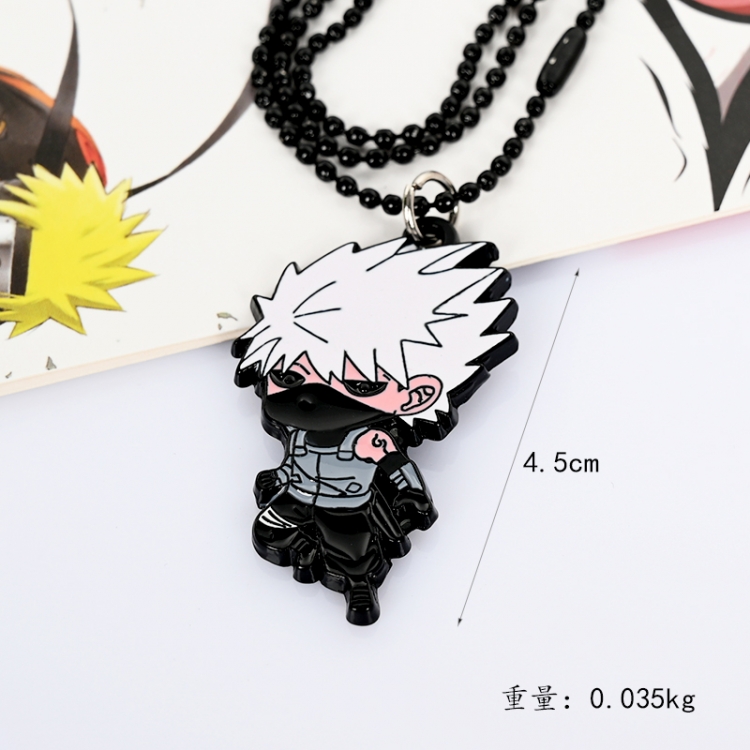 Naruto Kakashi  Key Chain metal  Necklace   Pendant  0.035kg price for 5 pcs