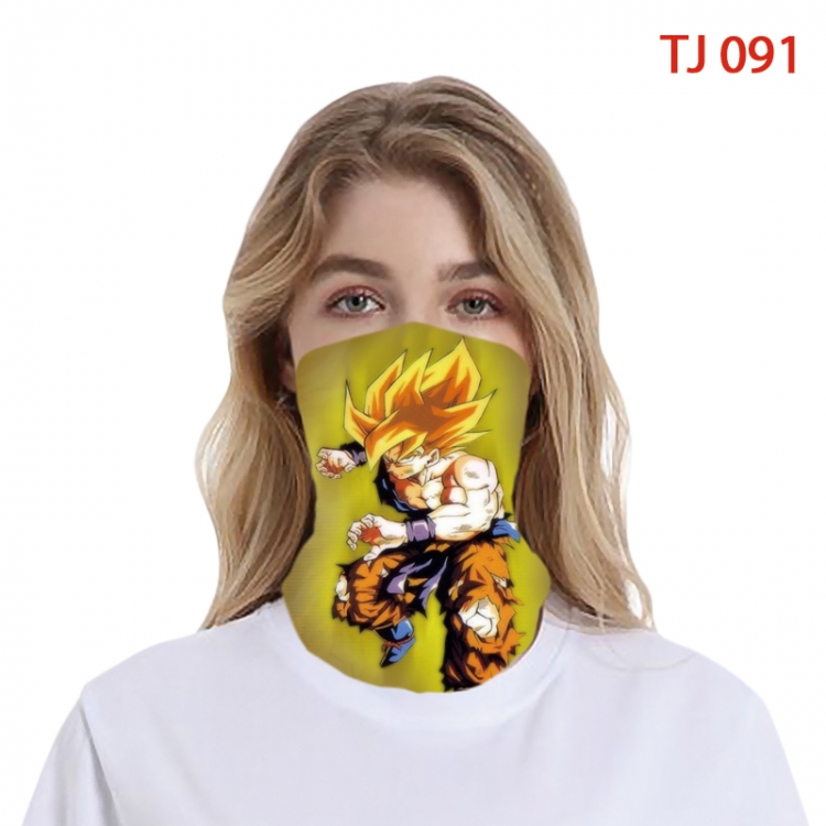 DRAGON BALL Color printing magic turban scarf- TJ-091