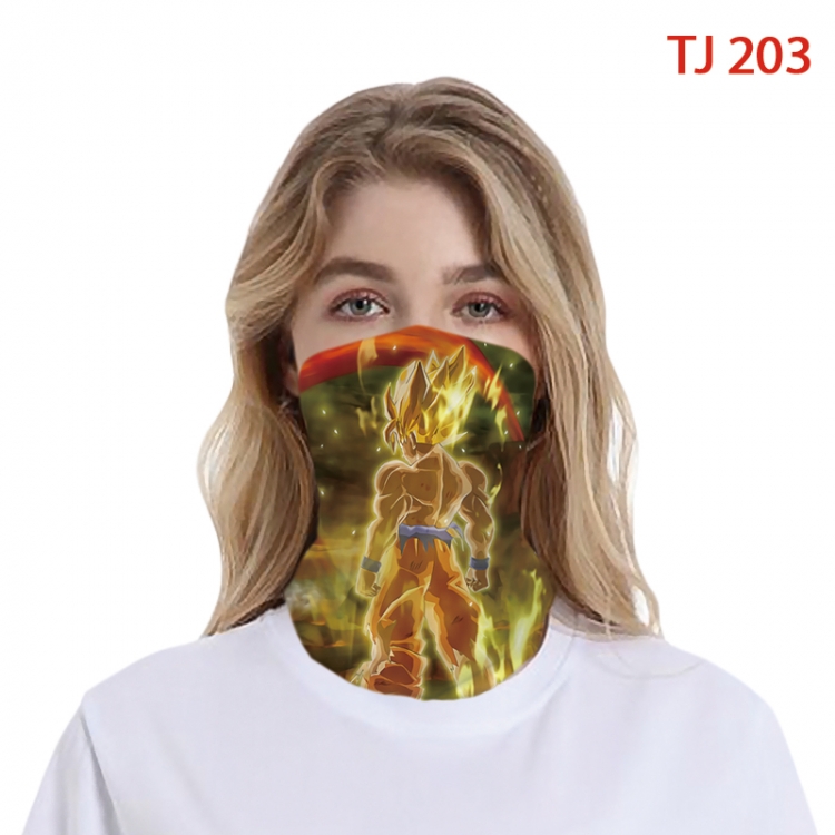 DRAGON BALL Color printing magic turban scarf-  TJ-203