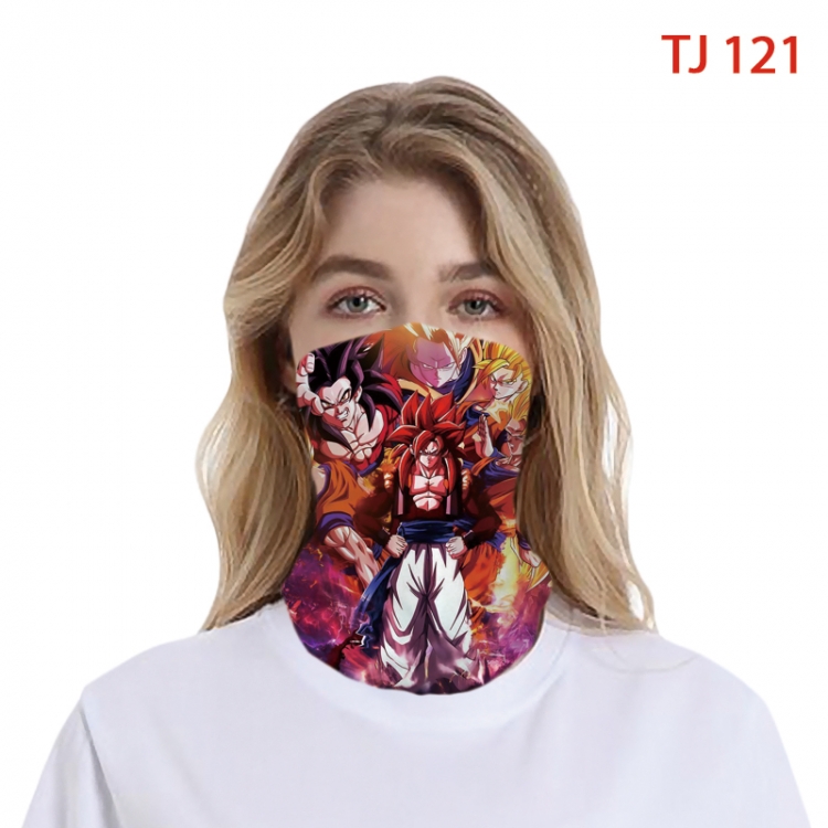 DRAGON BALL Color printing magic turban scarf- TJ-121
