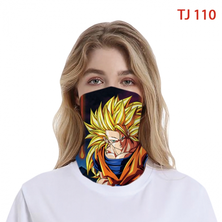 DRAGON BALL Colorprinting magic turban scarf-  TJ-110