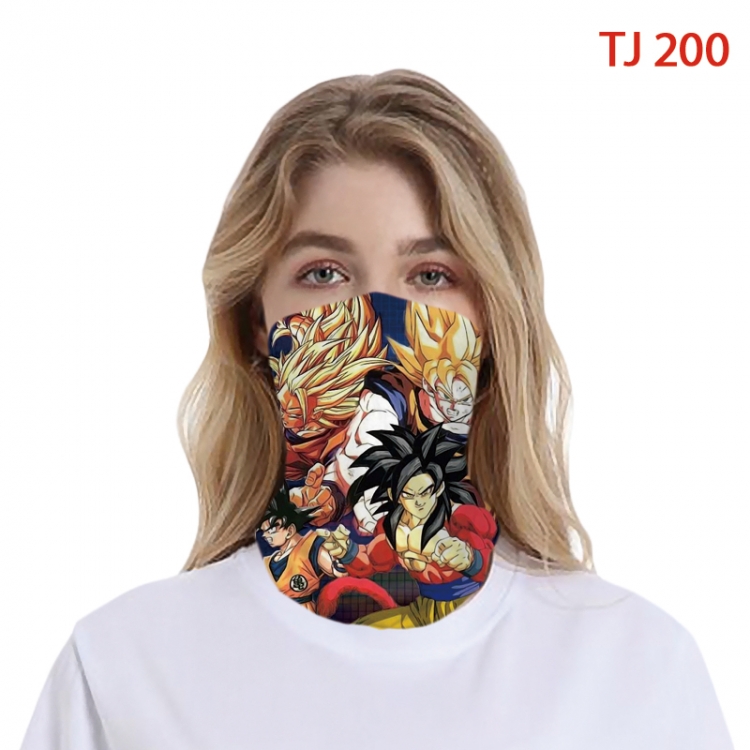 DRAGON BALL Color printing magic turban scarf-  TJ-200