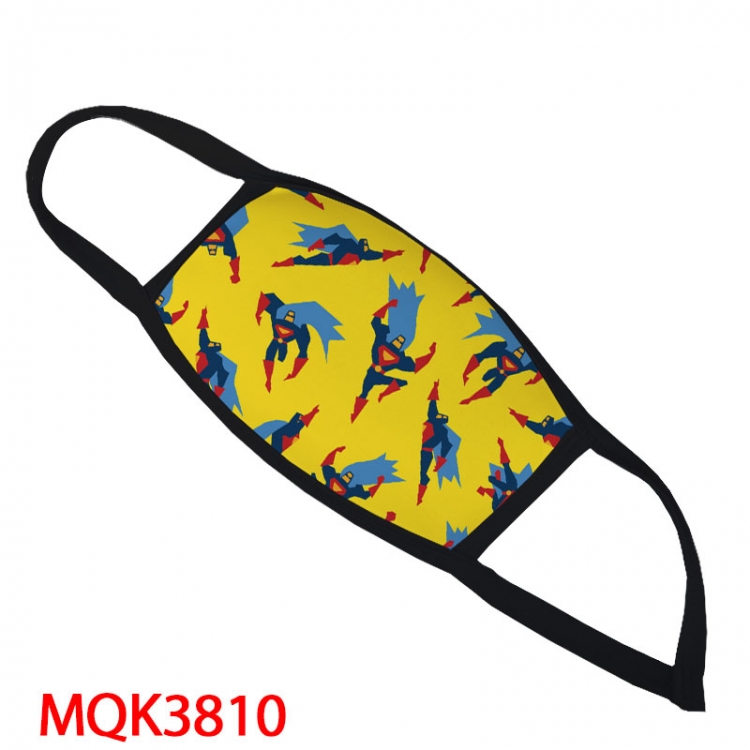 Superhero Color printing Space cotton Masks price for 5 pcs MQK3810