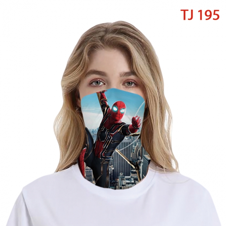 Iron Man Color printing magic turban scarf- TJ-195