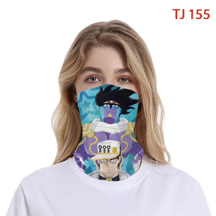 JoJos Bizarre Adventure Color printing magic turban scarf- TJ-155