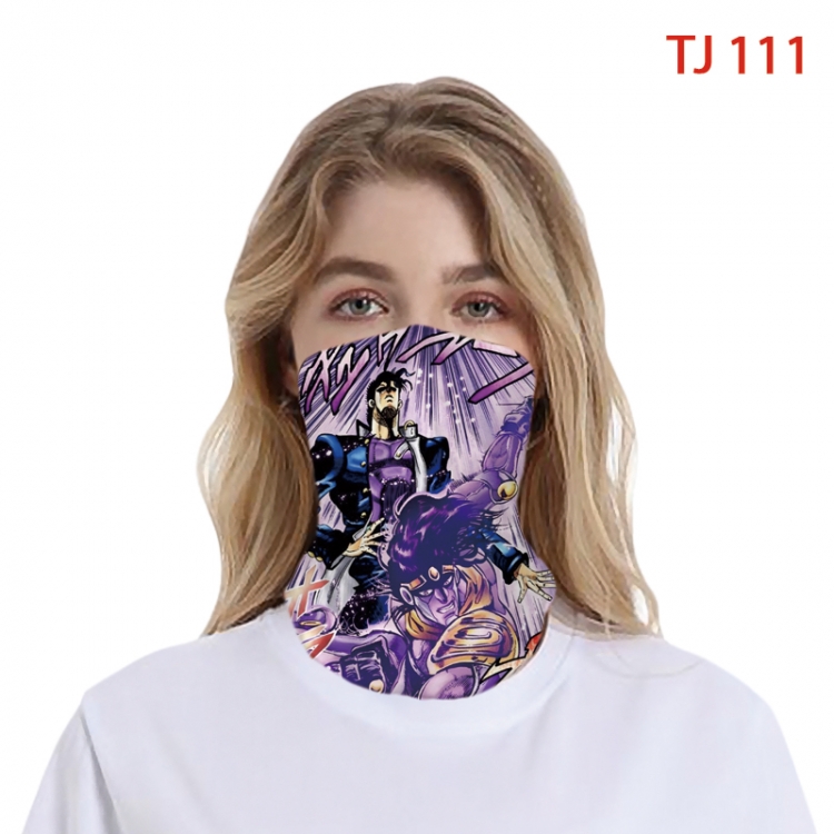 JoJos Bizarre Adventure Color printing magic turban scarf- TJ-111
