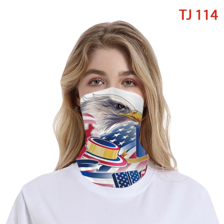 TOTORO Color printing magic turban scarf-  TJ-114