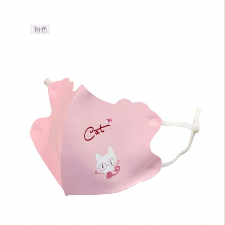 Cotton ice silk printing children's masks Adjustable tightness price for 5 pcs