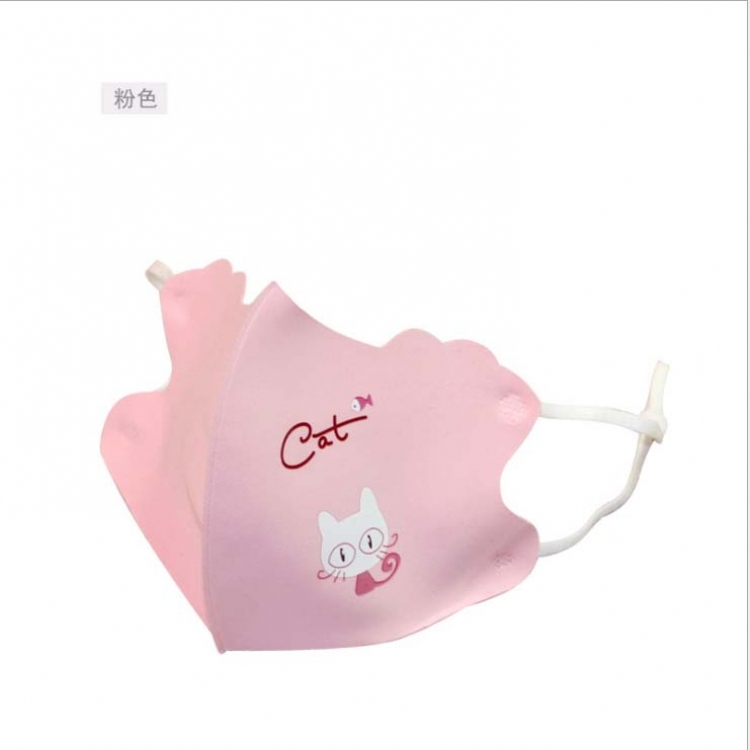 Cotton ice silk printing children's masks Adjustable tightness price for 5 pcs