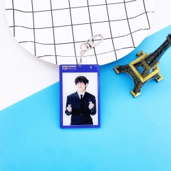 BTS V New square Keychain pend...