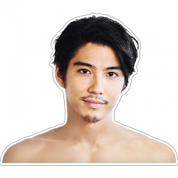 Japanese male star Kaku-Kento ...