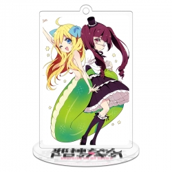 Evil god and kitchen girl acry...