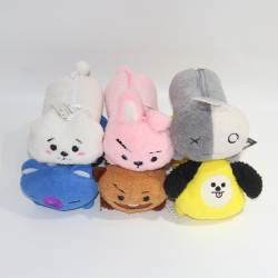 BTS  Wool Cartoon Pencil Bag f...