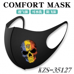 Skull and Flag Anime 3D digita...