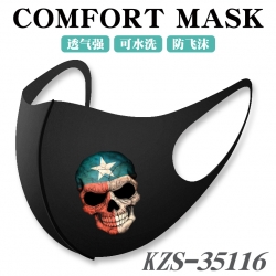 Skull and Flag Anime 3D digita...