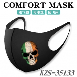 Skull and Flag Anime 3D digita...