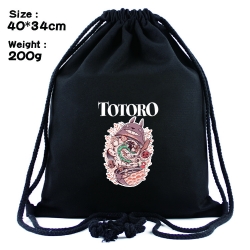 TOTORO Anime Drawstring Bags B...