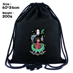 TOTORO Anime Drawstring Bags B...