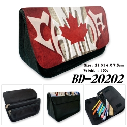 Anime double layer  canvas pen...