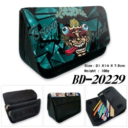 Anime double layer  canvas pen...