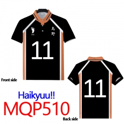 Haikyuu!!Full color POLO lapel...