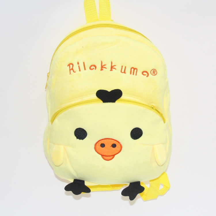 Chicken cartoon shoulder small backpack  school bag