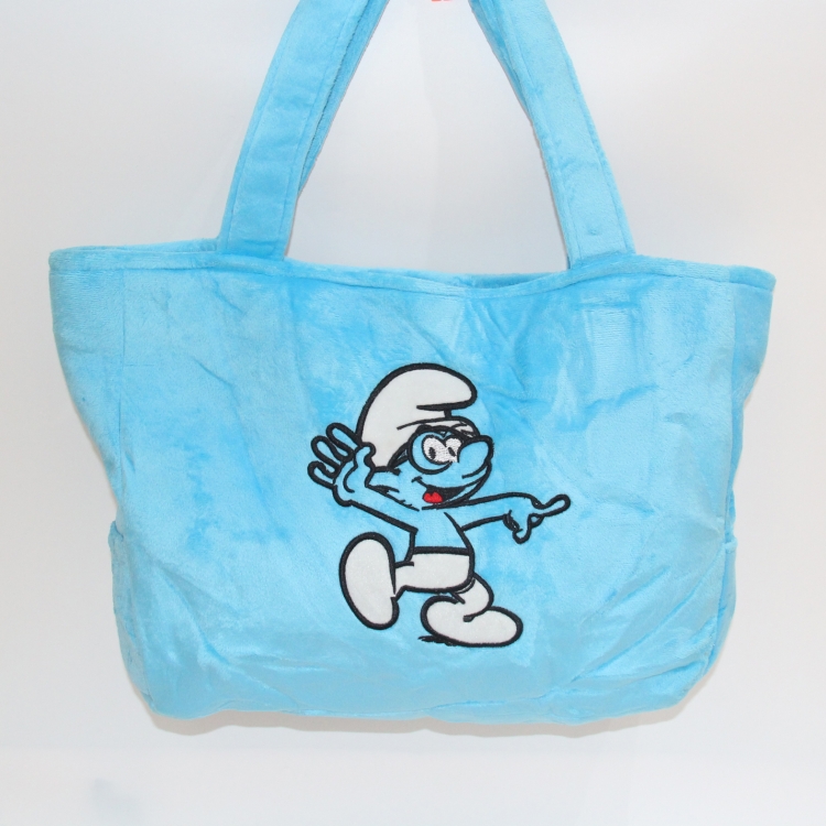 The Smurfs  cartoon satchel   43x43cm
