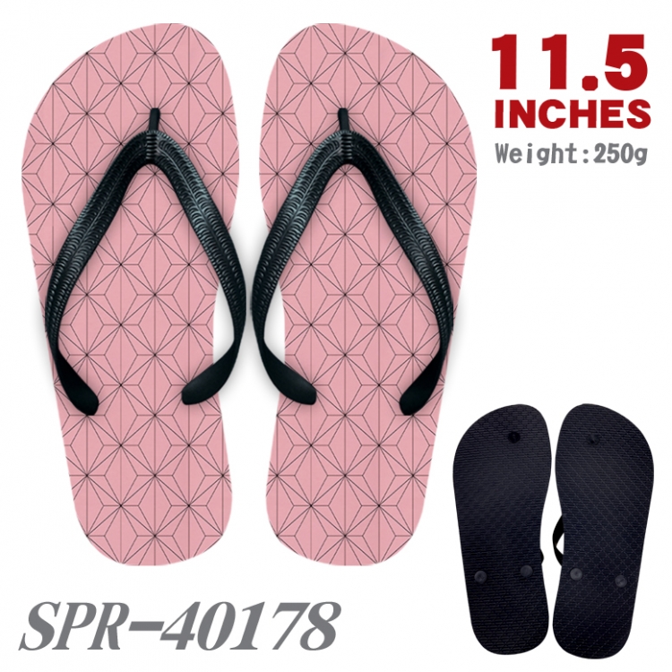 Demon Slayer Kimets Android  Thickened rubber flip-flops slipper average size SPR-40178A