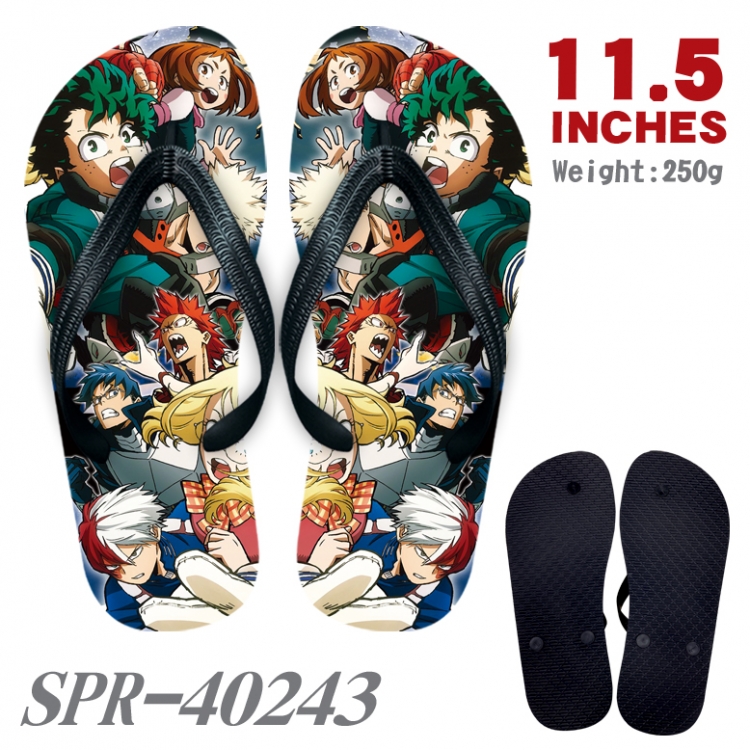 My Hero Academia Android Thickened rubber flip-flops slipper average size SPR-40243A