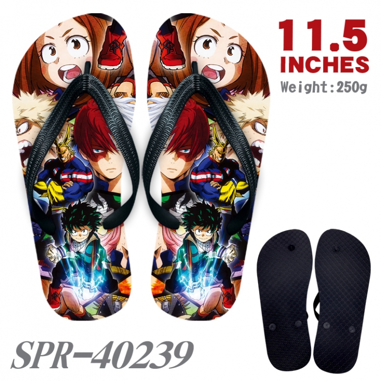 My Hero Academia Android Thickened rubber flip-flops slipper average size SPR-40239A