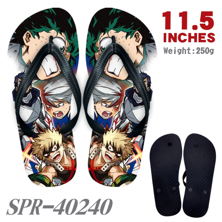 My Hero Academia Android Thickened rubber flip-flops slipper average size SPR-40240A