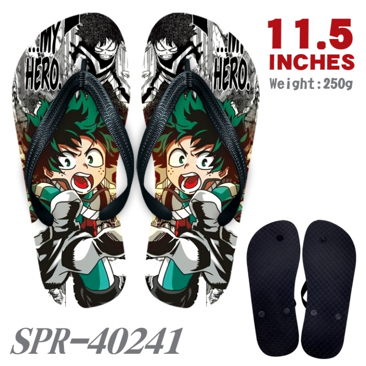 My Hero Academia Android Thickened rubber flip-flops slipper average size SPR-40241A