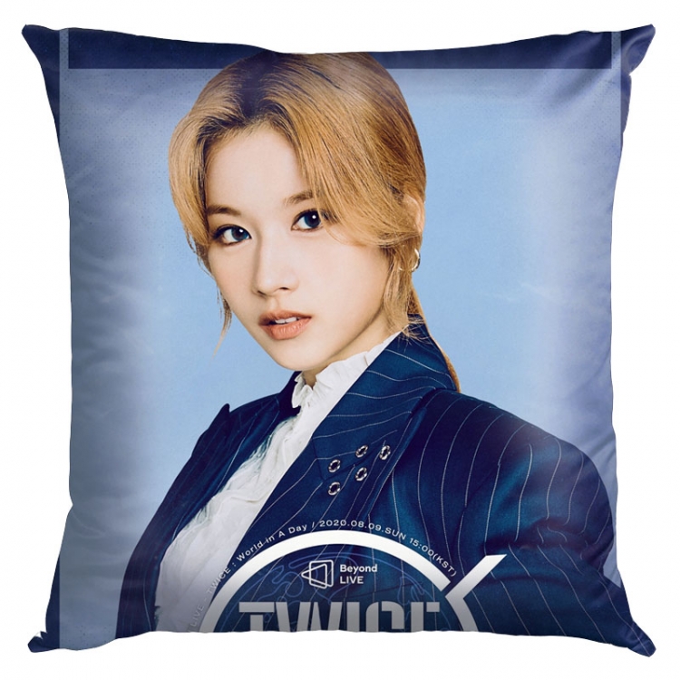 Twice World in A Day Double-sided full color pillow cushion 45X45CM TW-74 NO FILLING