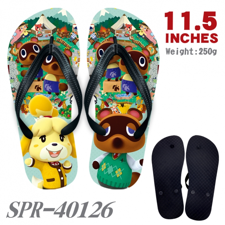 Animal Crossing Android Thickened rubber flip-flops slipper average size SPR-40126A