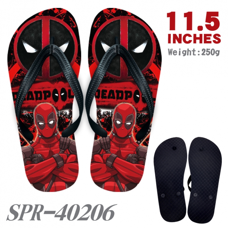 Marvel Android Thickened rubber flip-flops slipper average size SPR-40206A