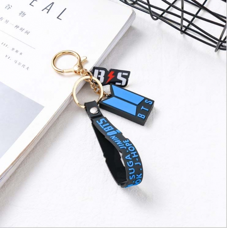BTS Three-dimensional soft rubber Key Chain Pendant price for 2 pcs